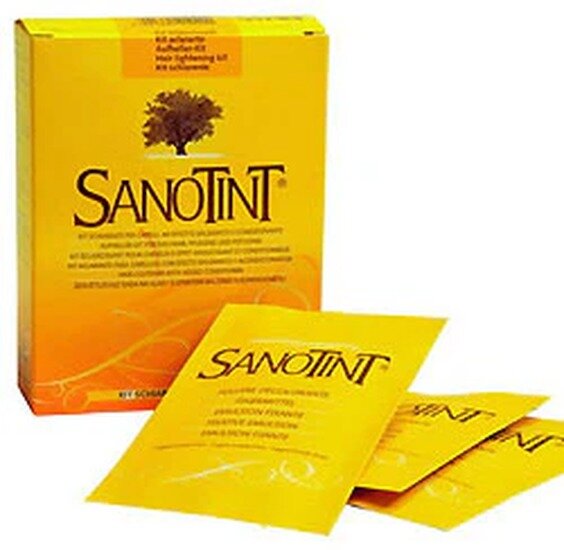 Sanotint Hårafblegnings Sæt   1 Stk