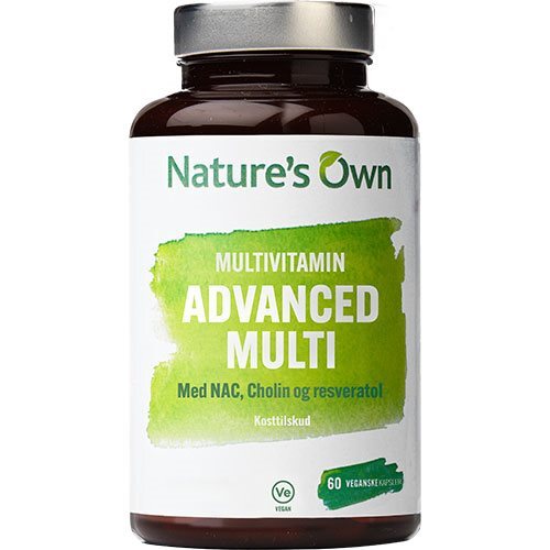 Natures Own Multivitamin Advanced Multi 60kap
