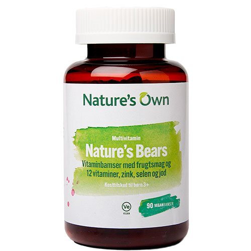 Natures Own Multivitaminer Nature S Bear 90stk