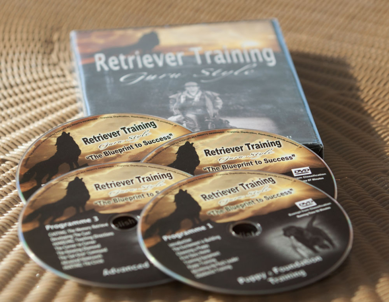 Retriever Træning Med Ketih Mathews  4 Stk Dvd
