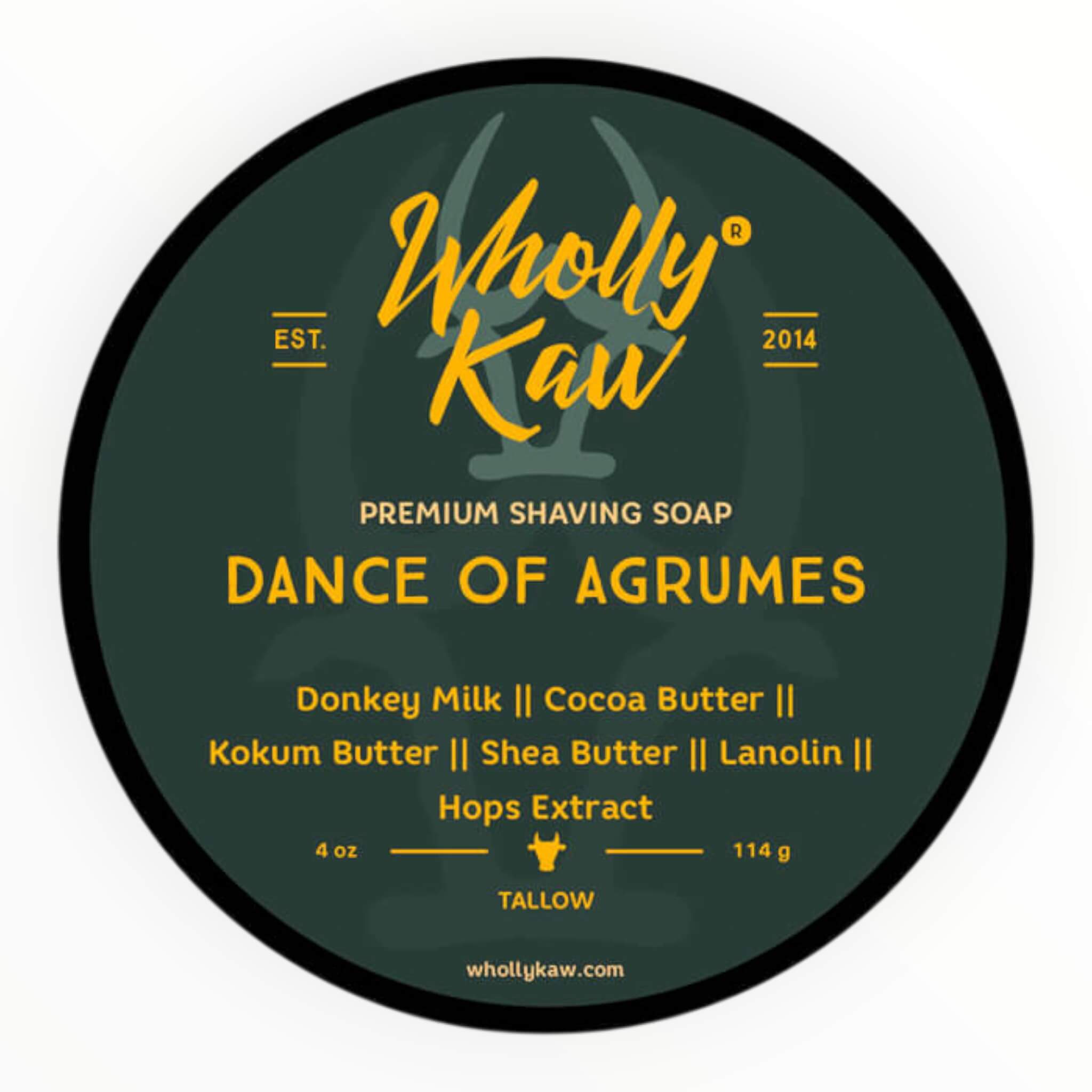 Wholly Kaw Barbersæbe  Dance Of Agrumes  114 G