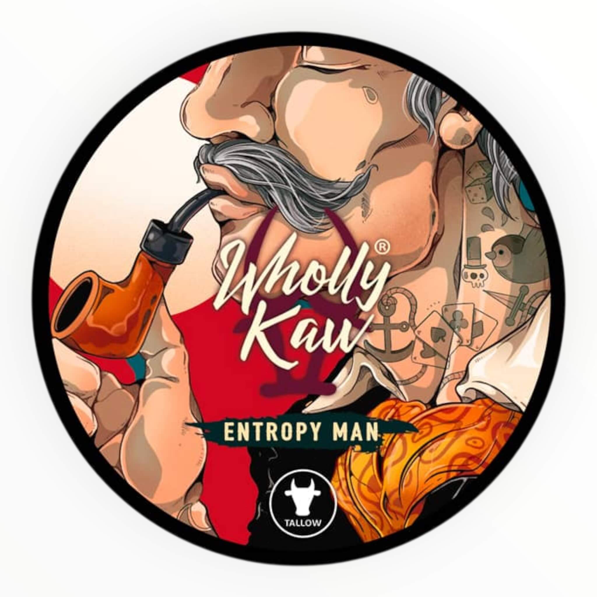 Wholly Kaw Barbersæbe  Entropy Man  114 G