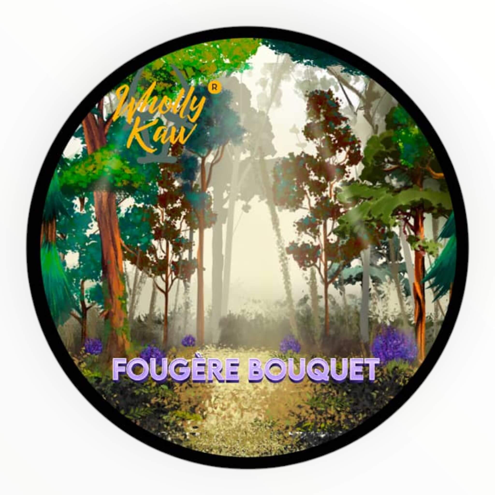 Wholly Kaw Barbersæbe  Fougere Bouquet  114 G