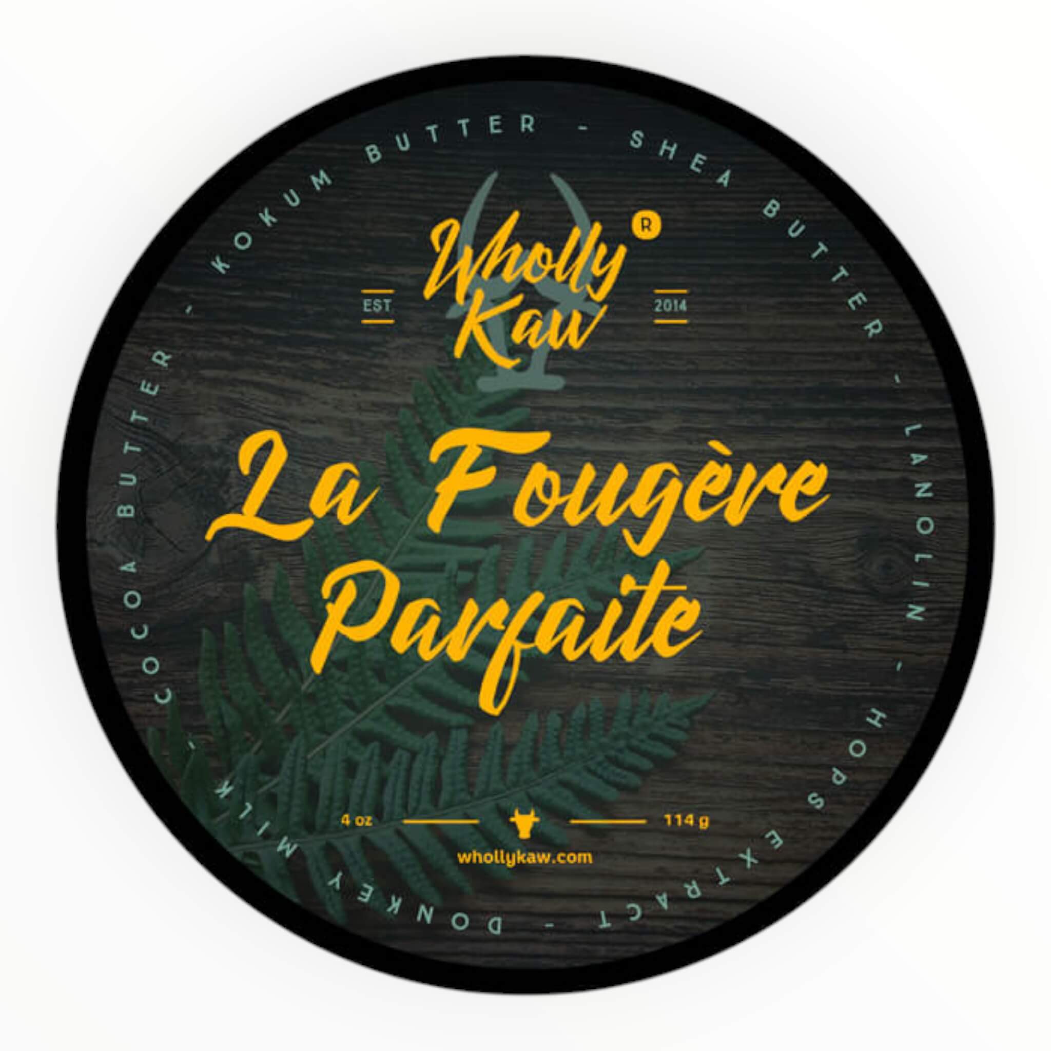 Wholly Kaw Barbersæbe  La Fougere Parfaite  114 G