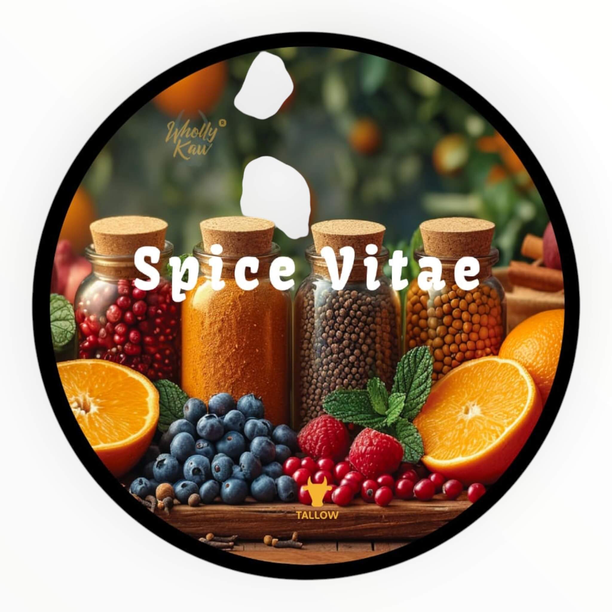Wholly Kaw Barbersæbe  Spice Vitae  114 G