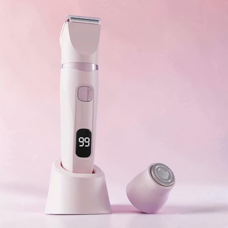 Dualtrim 2 I 1  Ladyshaver   Keramisk Bikinitrimmer  Velegnet Til Sart Hud   Leveres Midt September