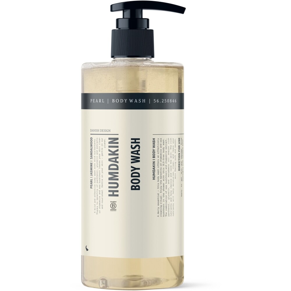 Humdakin Pearl Body Wash Jasmine Sandalwood 500ml
