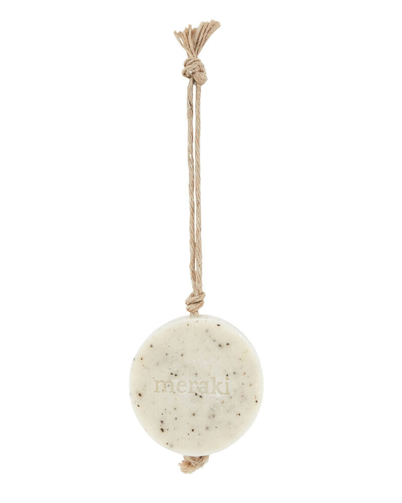 Meraki Sæbebar Med Snor Sesame Scrub 150g