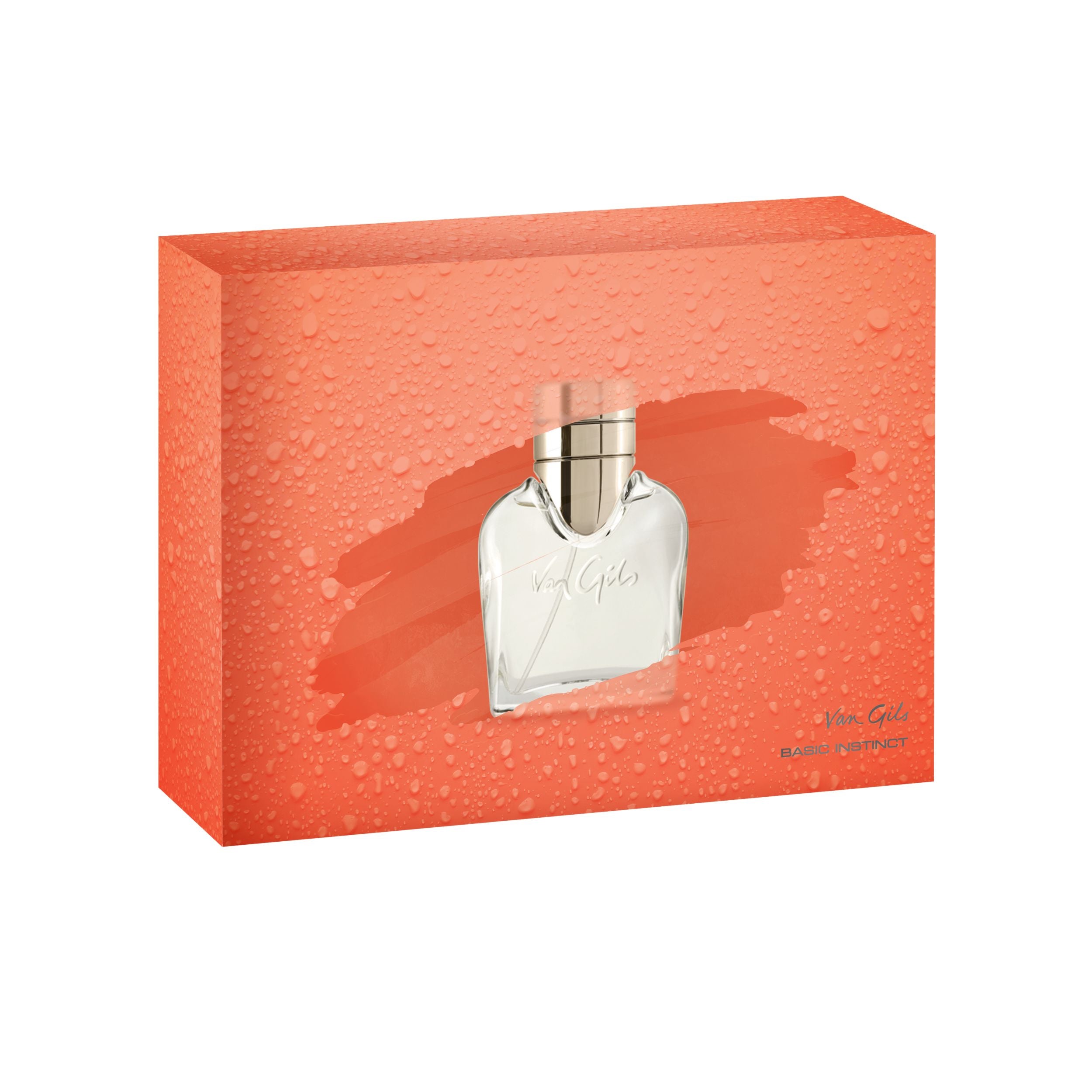 Van Gils Basic Instinct Eau De Toilette 40 Ml   Deodorant Spray 150 Ml I Gaveæske 150 Ml