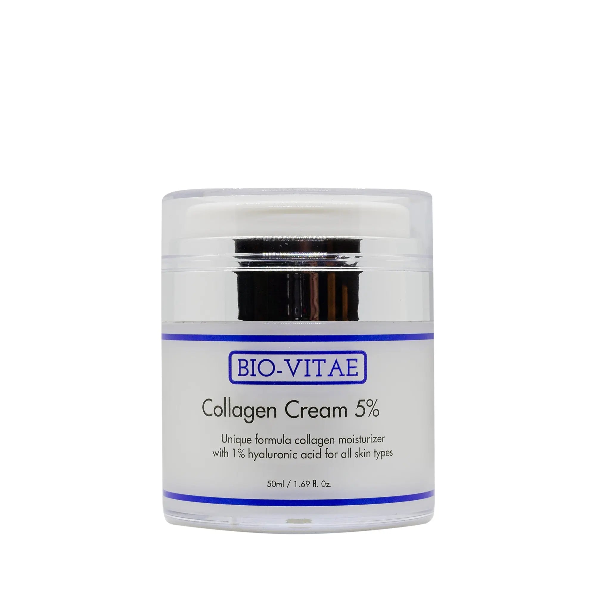 Bio Vitae 5  Collagen Cream   Beriget Med Ingredienser Som Hyaluronsyre  C Vitamin  E Vitamin  Jojobaolie Og Collagen