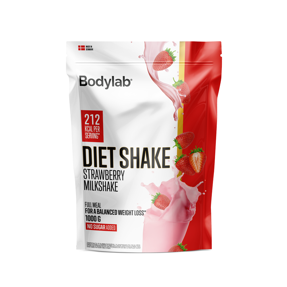 Bodylab Diet Shake Strawberry Milkshake 1 Kg