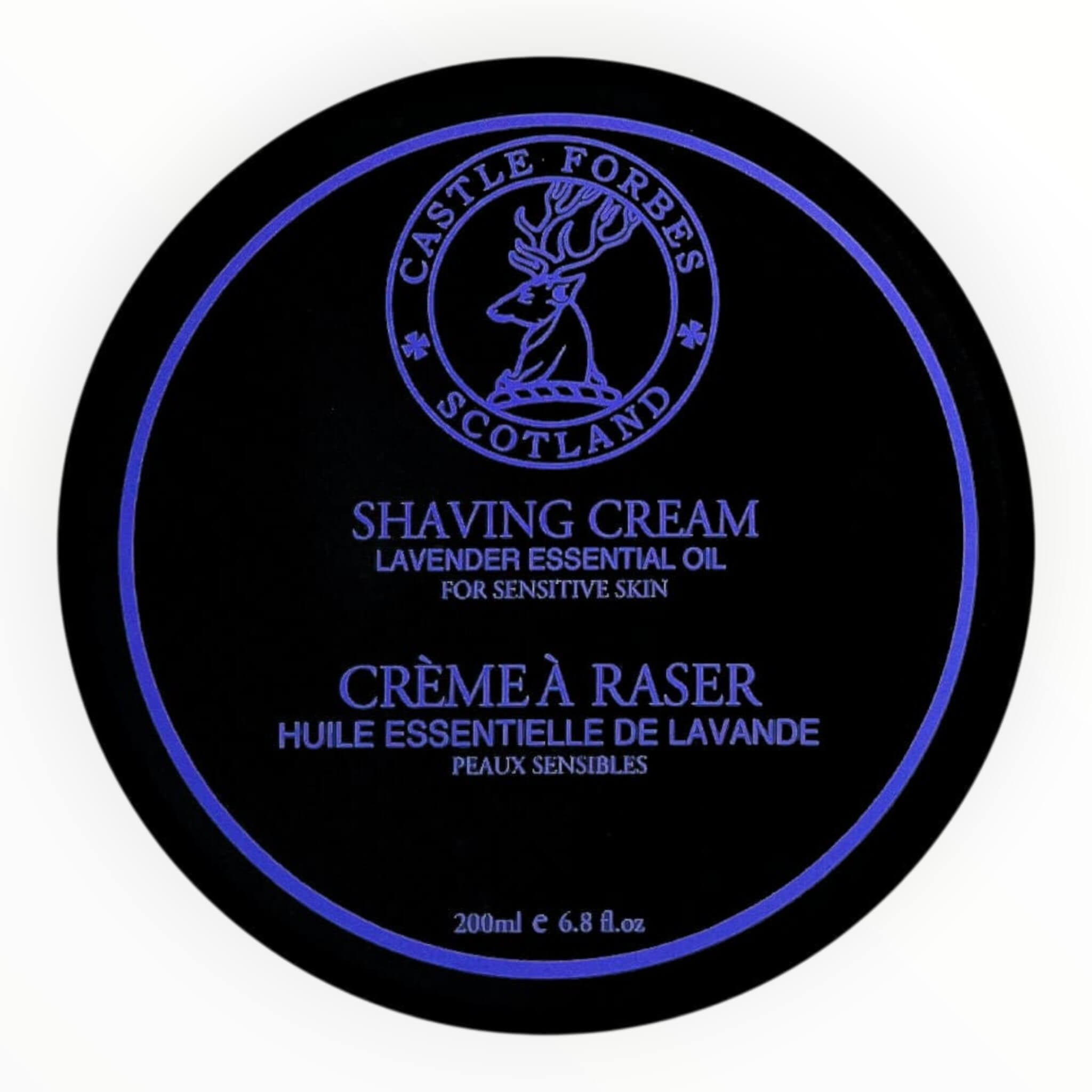 Castle Forbes Barbercreme  Lavender Essential Oil  200 Ml