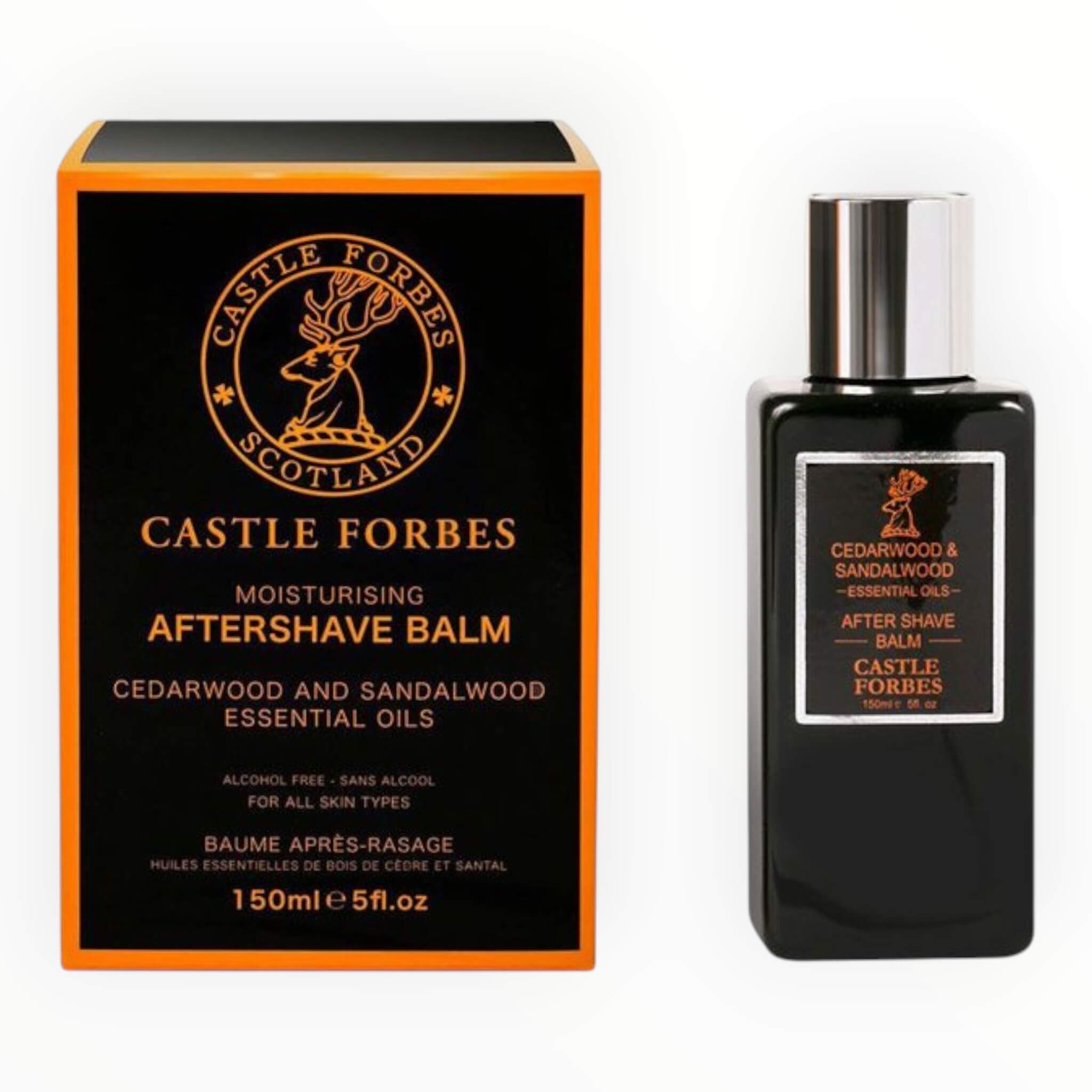 Castle Forbes Aftershave Balm  Cedarwood   Sandalwood Oil  150 Ml