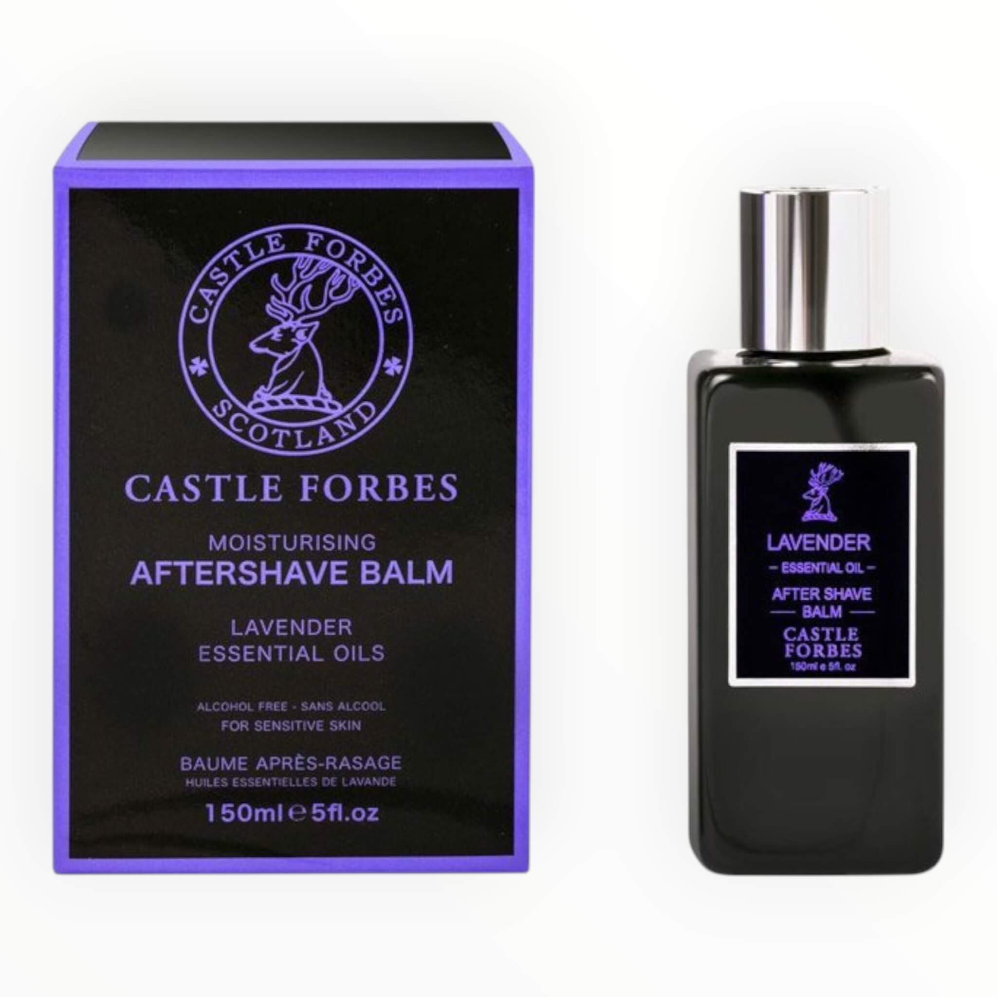 Castle Forbes Aftershave Balm  Lavender Essential Oil  150 Ml
