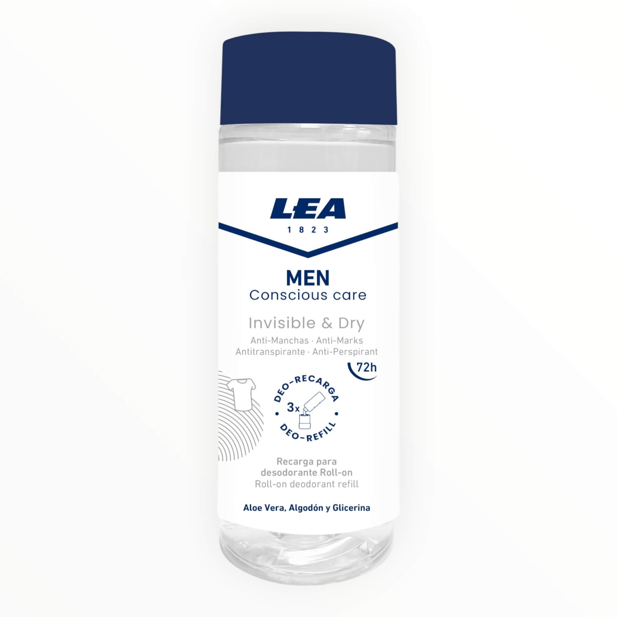 Lea Classic Refill Til Roll On Deodorant  Invisible   Dry  Men  150 Ml