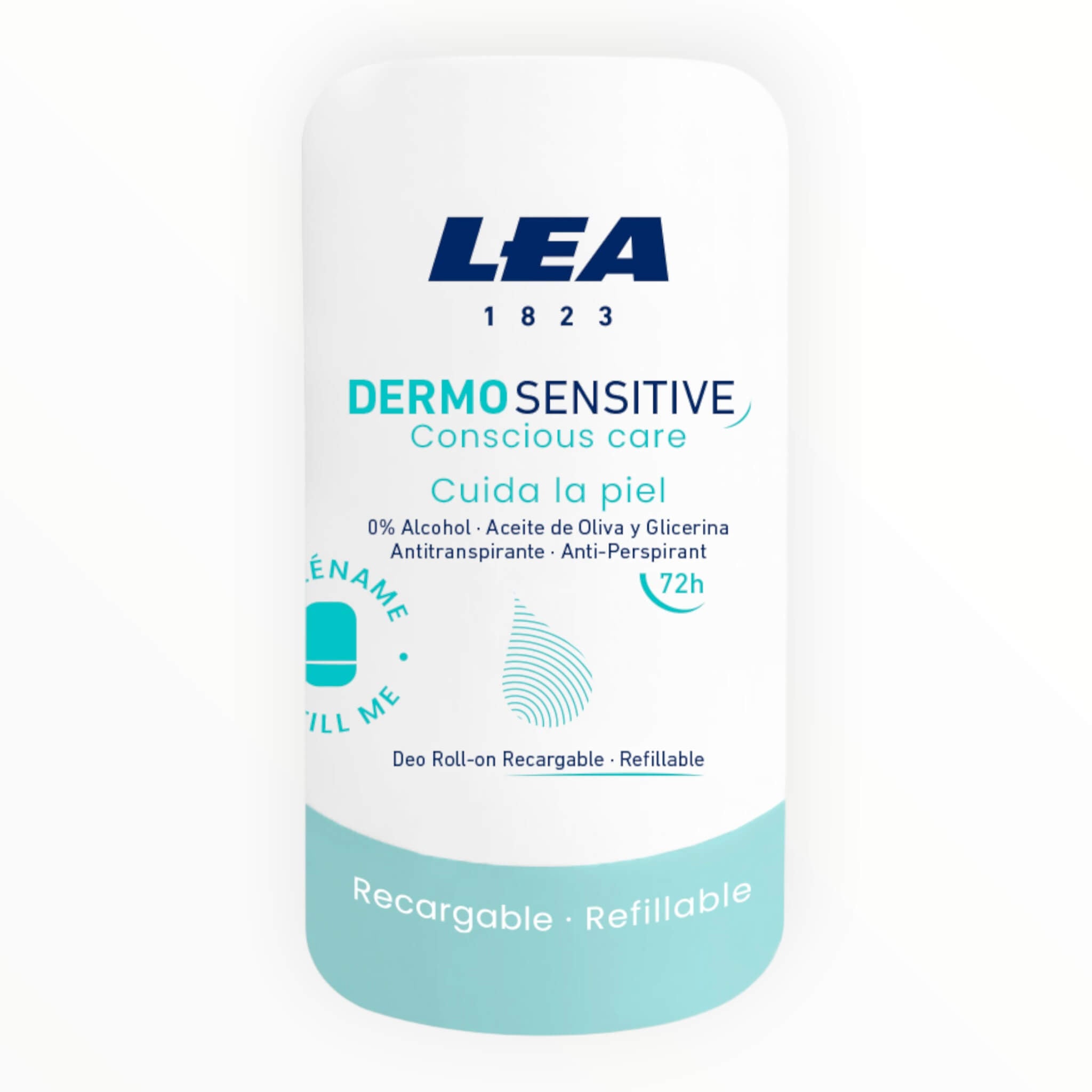 Lea Classic Genopfyldelig Roll On Deodorant  Dermo Sensitive  50 Ml