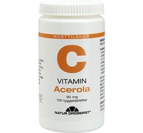 Natur Drogeriet Acerola Med C Vitamin 100tab