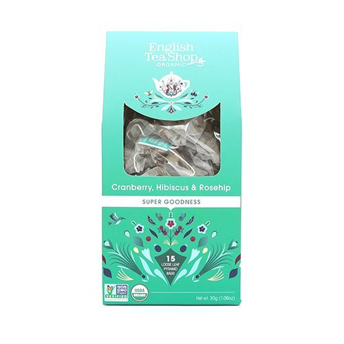 English Tea Cranberry  Hibiscus   Rosehip Tea ø  15br