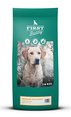 14 Kg First Buddy Senior   Light   Hundefoder Med And Og Kanin