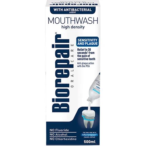 Biorepair Mouthwash High Density Gum Protection   500 Ml