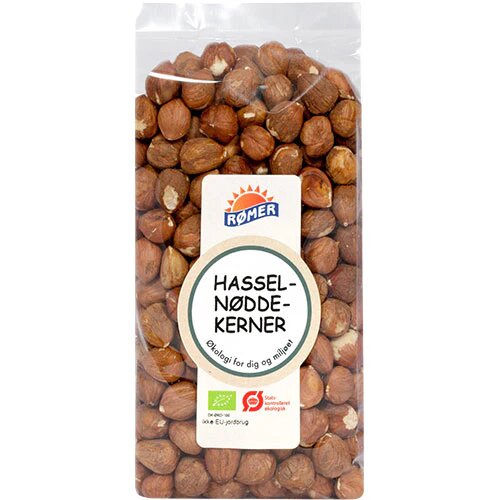 Hasselnøddekerner øko    400 Gram