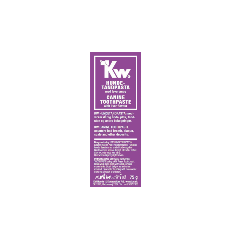 Kw Hundetandpasta 75 Gram