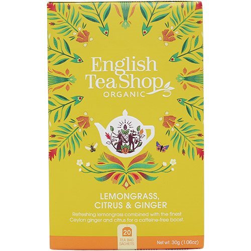 English Tea Lemongrass  Citrus   Ginger Tea ø  20br