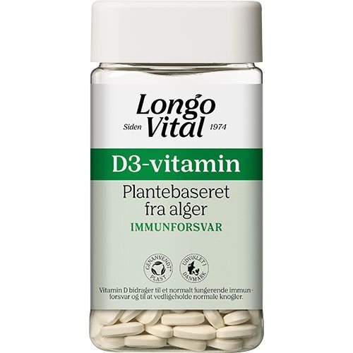 Longo Vital D Vitamin 180tab