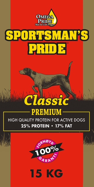 15 Kg Sportsman S Pride Classic Premium  Rød    Voksenfoder Til Hunde