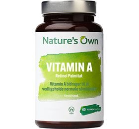 Natures Own Vitamin A   Retinol Palmitat  60kap