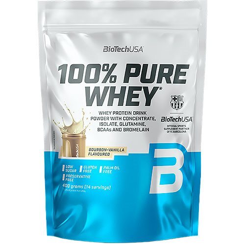 Biotech 100  Pure Whey Protein Pulver Vanilla  400g
