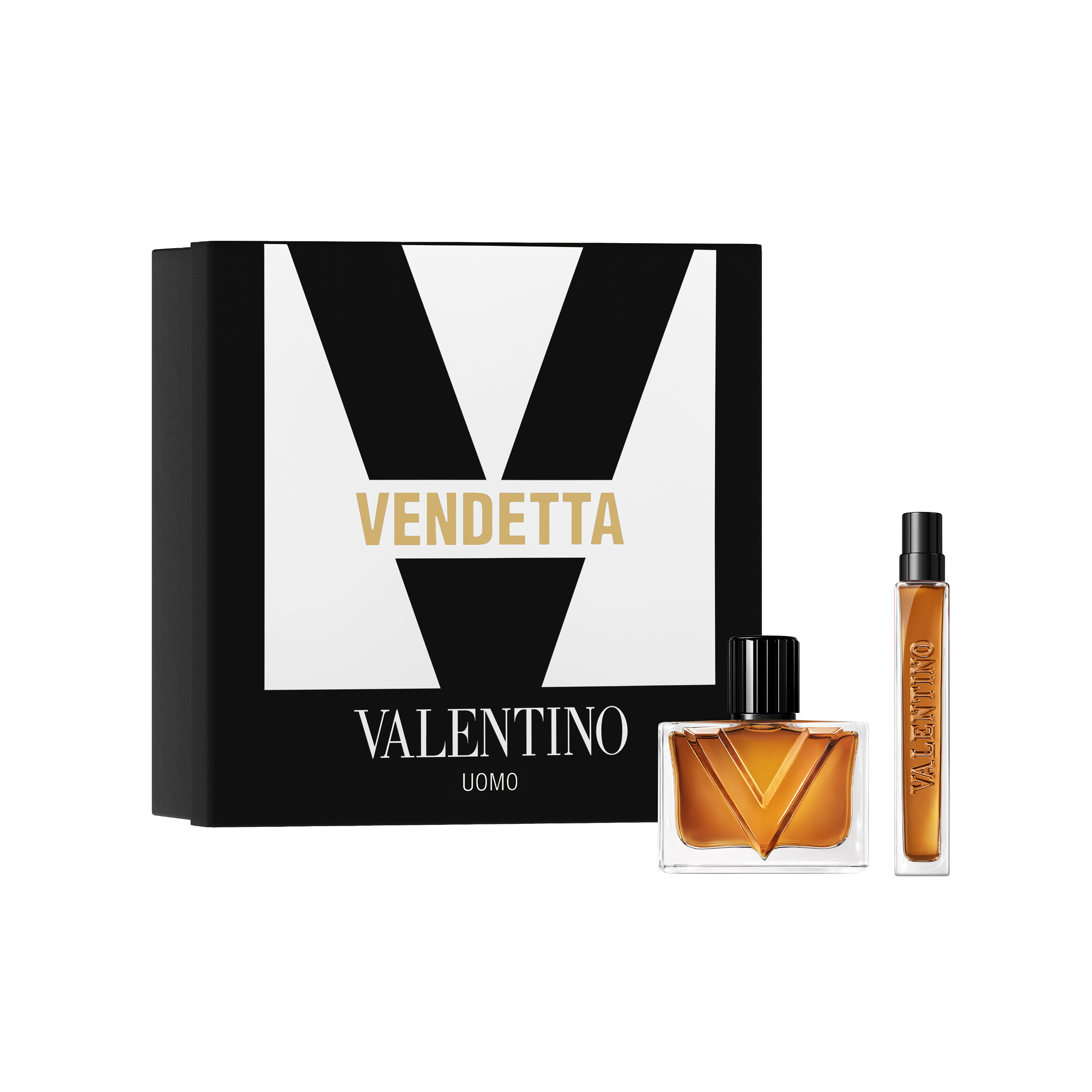 Valentino Vendetta Uomo Eau De Parfum 50 Ml   10 Ml Taskespray Gavesæt