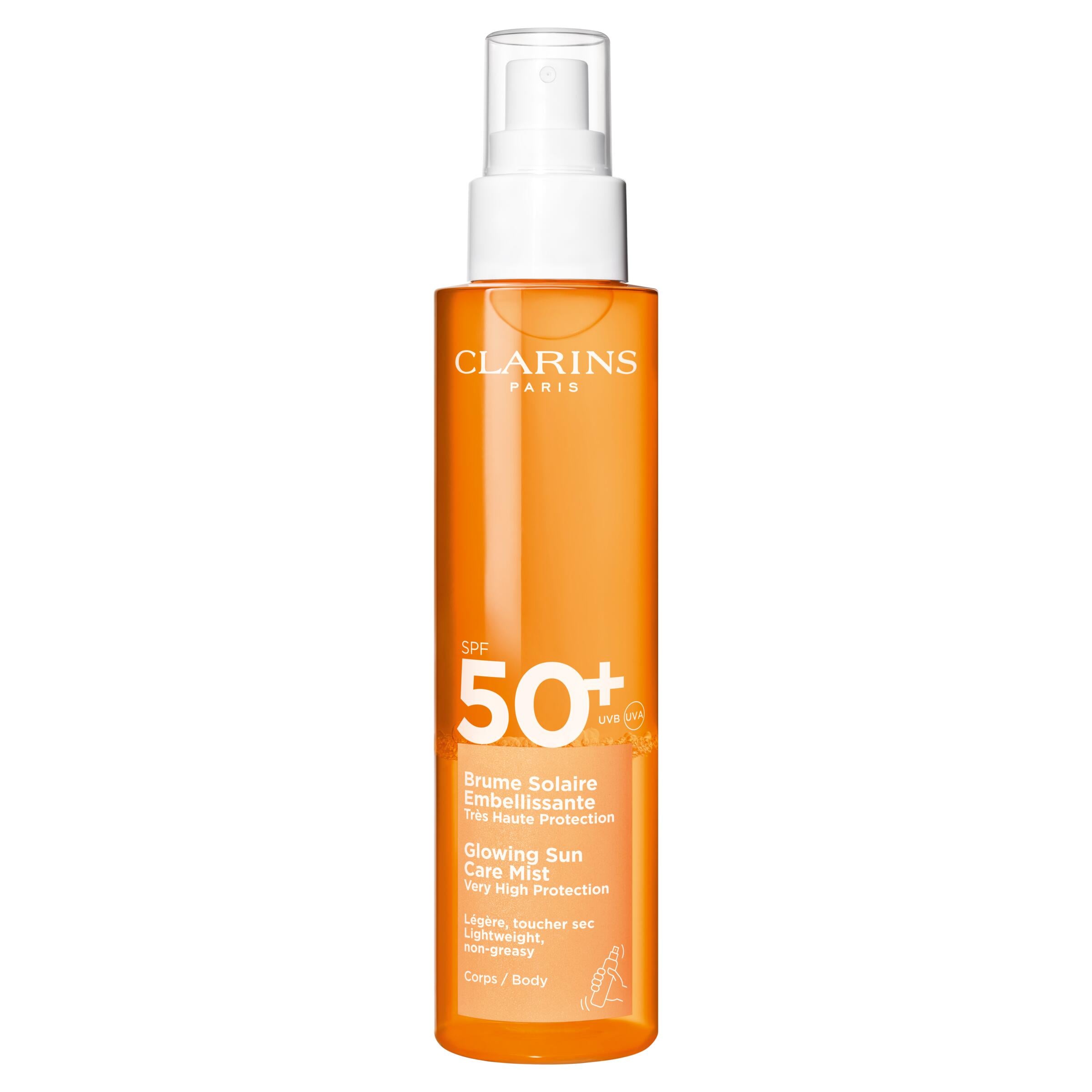 Clarins Glowing Sun Care Mist Spf 50 150 Ml