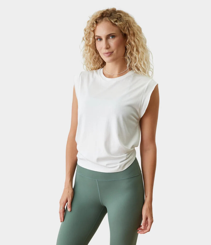 Manduka Warrior Tee White