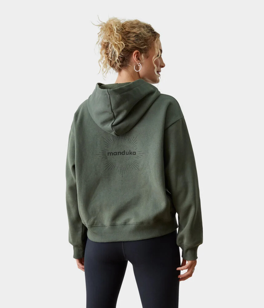 Manduka Half Moon Hoodie Earth