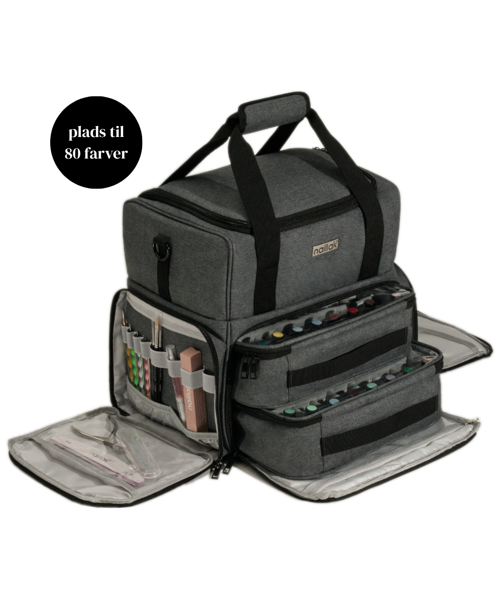 Negletaske Premium   Charcoal Grey