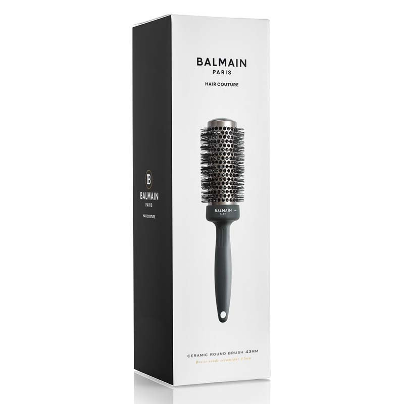 Balmain Professional Ceramic Round Brush Xl 43mm Black