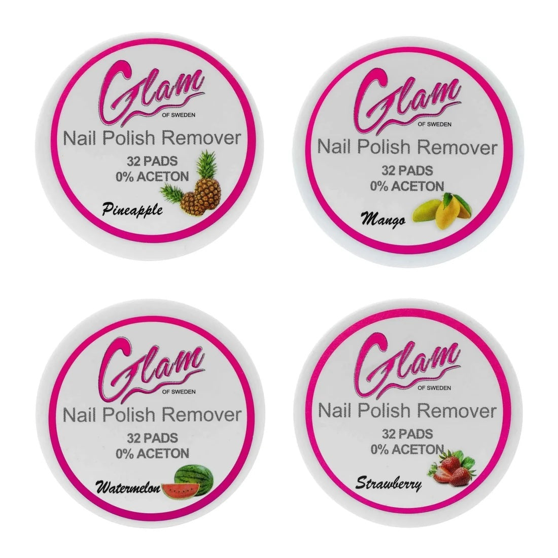 Glam Of Sweden Nailpolish Remover Pads 32 Stk