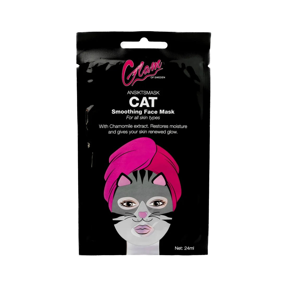 Glam Of Sweden Cat Smoothing Facemask