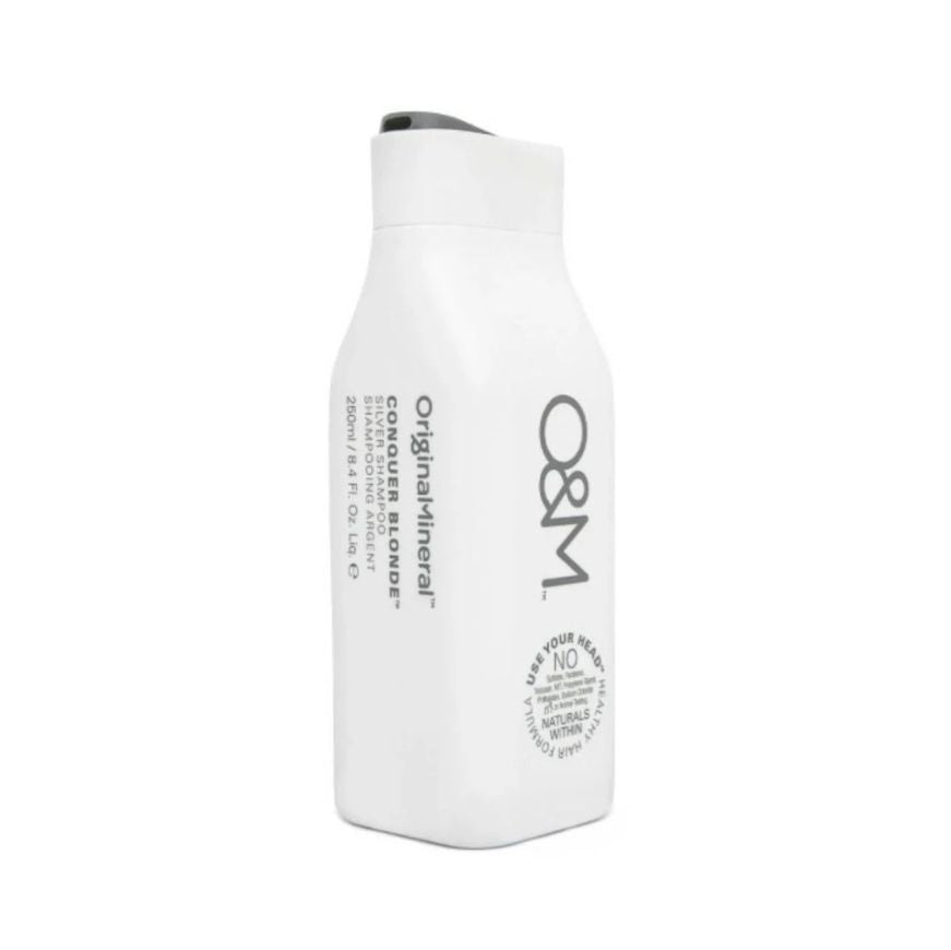 O M Conquer Blonde Silver Shampoo 250ml