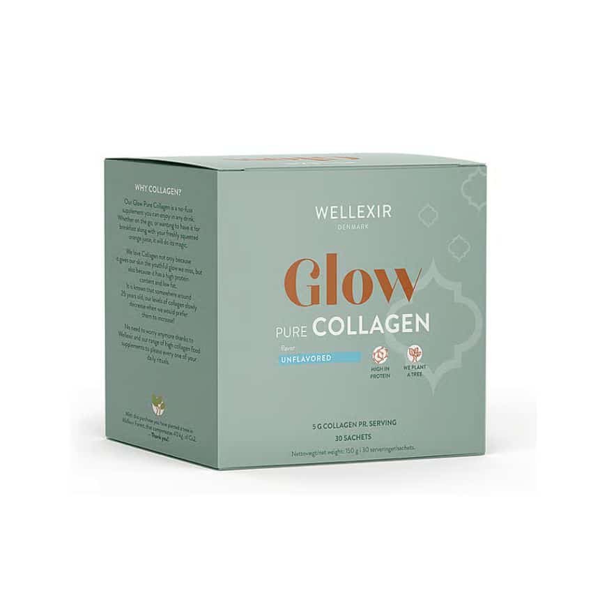 Wellexir Glow Pure Collagen 30 Sachet Box