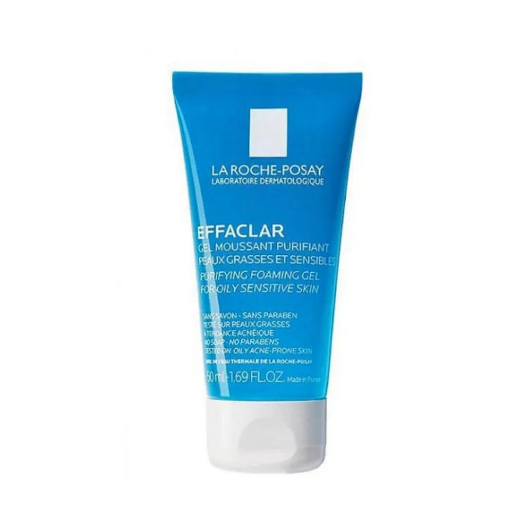 La Roche Posay Effaclar Purifying Foaming Gel For Oily Sensitive Skin 50ml