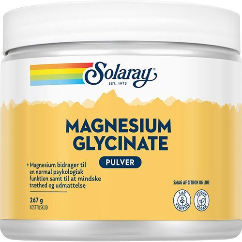 Solaray Magnesium Glycinate Pulver  267g