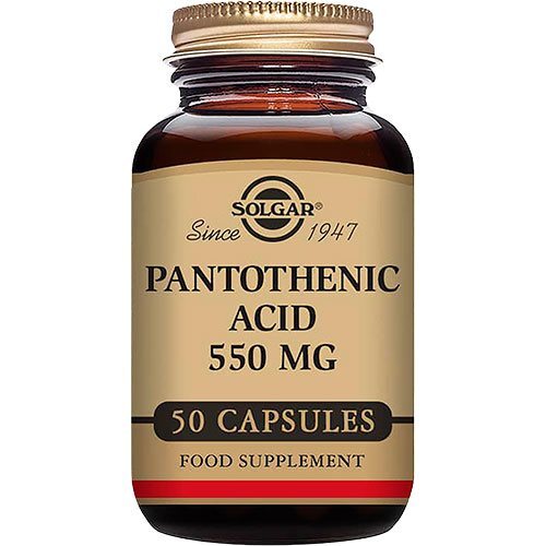 Solgar Pantothensyre 550 Mg  50kap