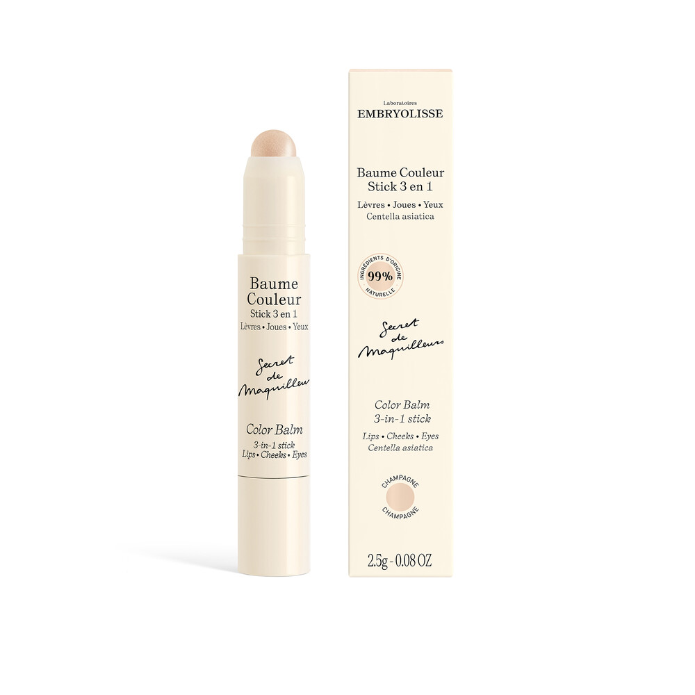 Embryolisse Color Balm 3 In 1 Stick Champagne  2 5g